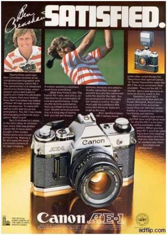 Canon Camera Magazine Ad