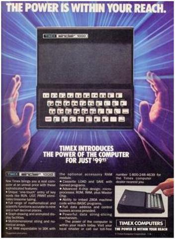 Timex Computer Magazine Ad