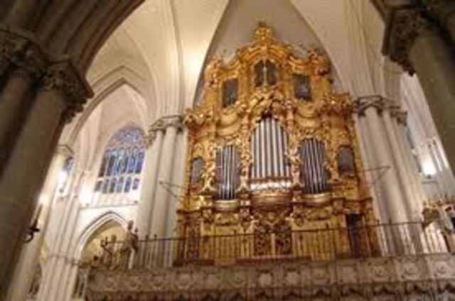 Organist at the church of San Blas