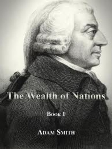 Adam Smith publishes Wealth of Nations