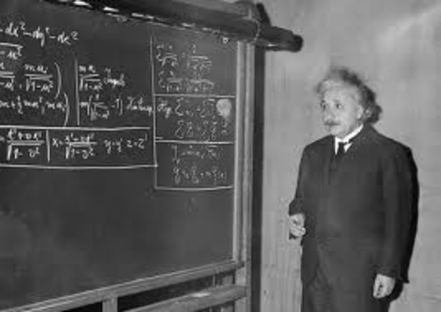 Albert Einstein publishes article on the Theory of Relativity