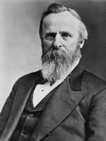 Rutherford B. Hayes elected President