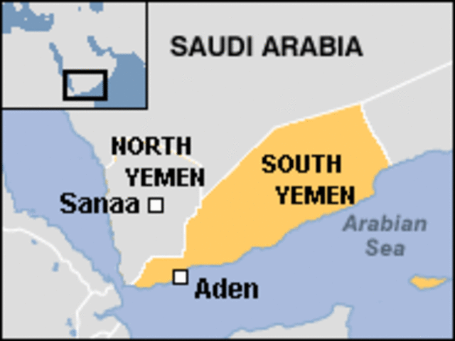 South Yemen independent
