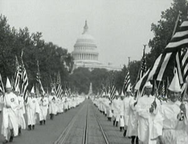 KKK Marches on Washington