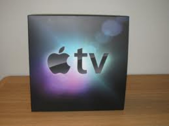 Apple TV set-to box