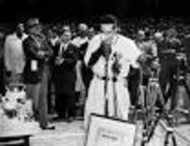Lou Gehrig's farewell speech