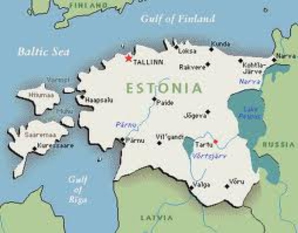 Estonia declares Independence