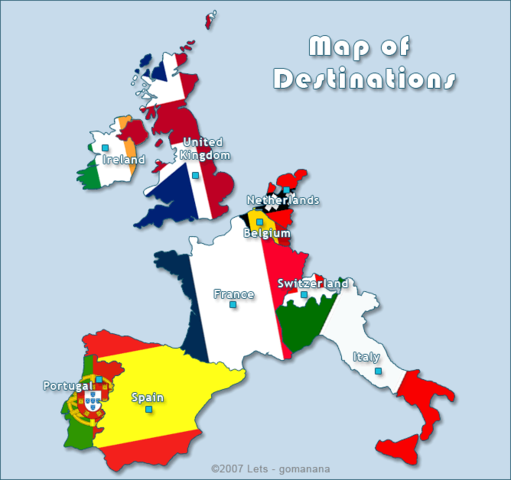 Spain,Portugal,France, and England had become great nations