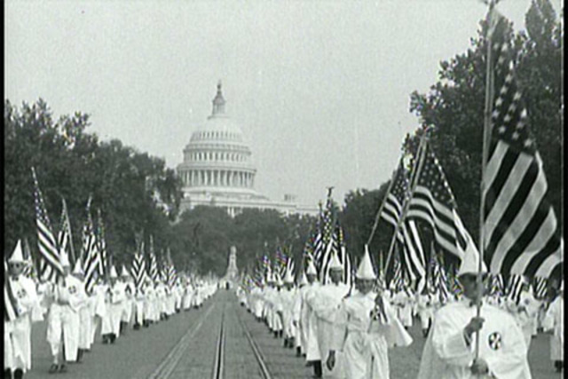 KKK Marches on Washington