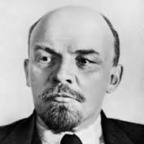 Vladamir Lenin leader of USSR dies