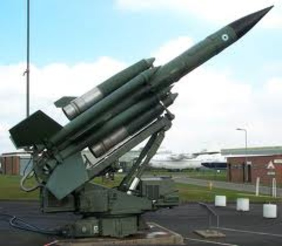 Missle attack on Baghdad