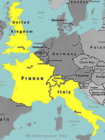 Italy daclares war on France and Great Britain