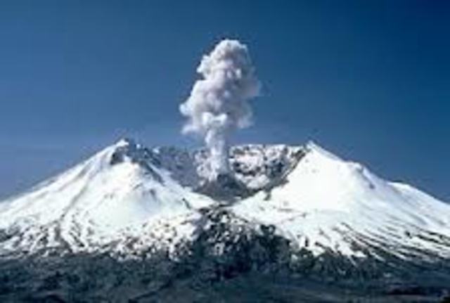 Eruption of Mt St Helens