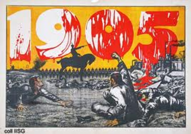 Bloody Sunday in St.Petersburg