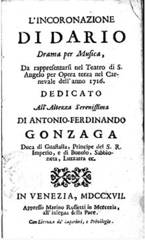 L'incoronazione di Dario