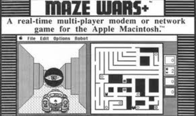•	1974 Maze Wars