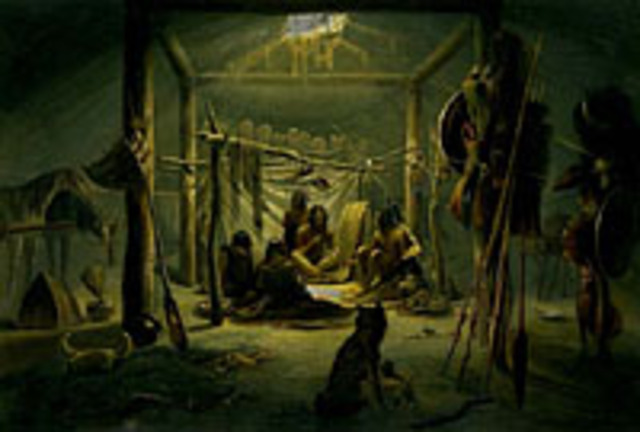 Experience with Mandan Indians