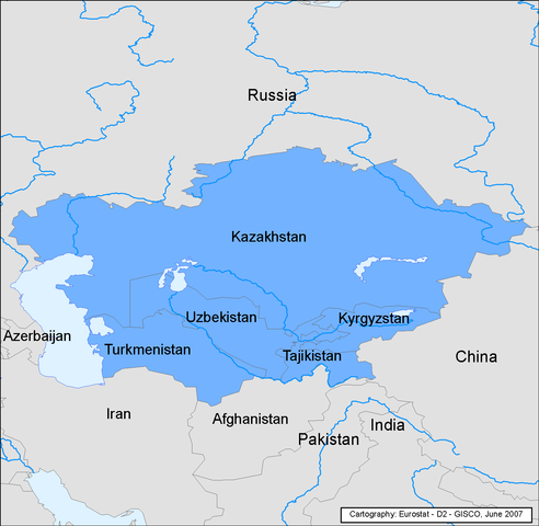 A treaty was signed to pledge 1% of their budget to helping the Aral Sea recover