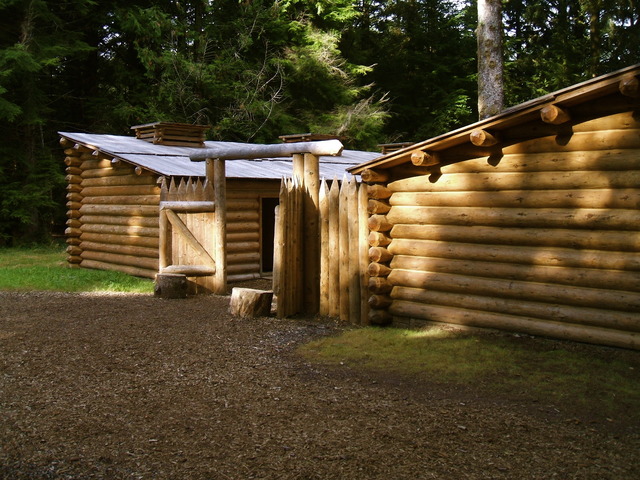 Arrive at Fort Clatsop