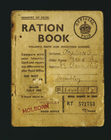 Ration Books Introduced