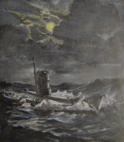 Hitler declares a blockade of the British Isles