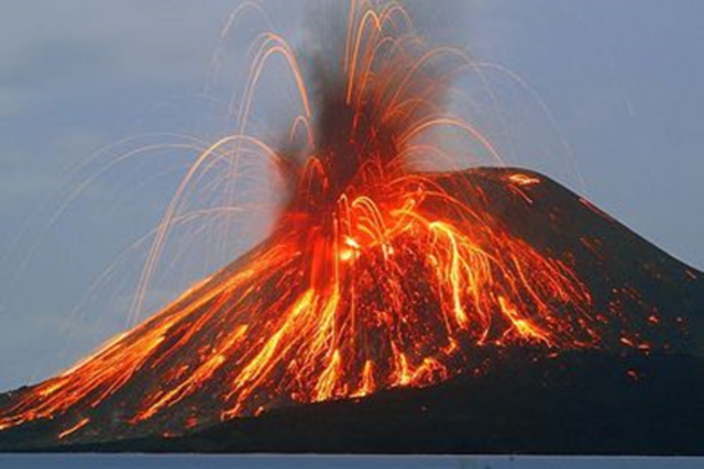 Όρος Krakatoa, Ινδονησία
