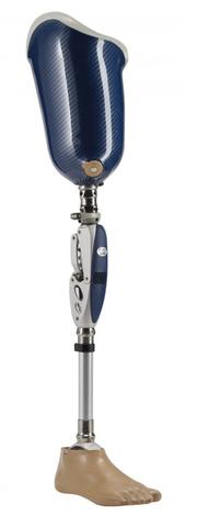 Genou hydraulique inventé