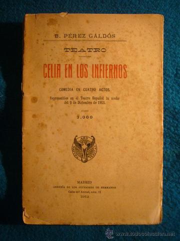 OBRA TEATRAL. CELIA EN LOS INFIERNOS