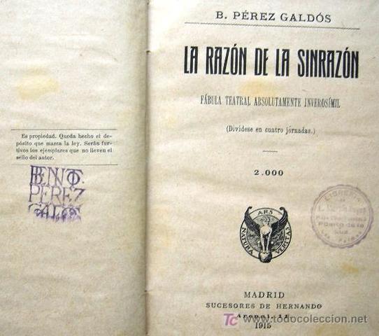 NOVELA LA RAZÓN DE LA SINRAZÓN.
