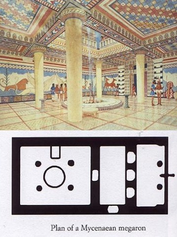 Megaron at Tiryns