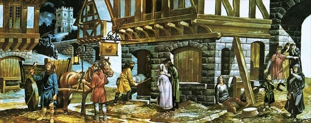 Black Death reached England