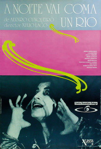 Álvaro Cunqueiro publica “A noite vai coma un río”