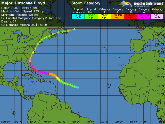 16th Hurricane Floyd