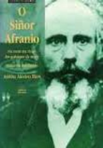 Antón Alonso Ríos publica “O siñor Afranio. Ou como me rispei das gadoupas da morte”