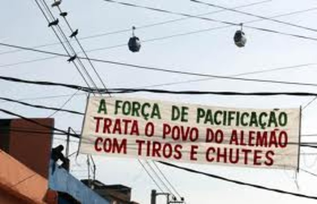 Ocupação de parte do complexo do Alemão