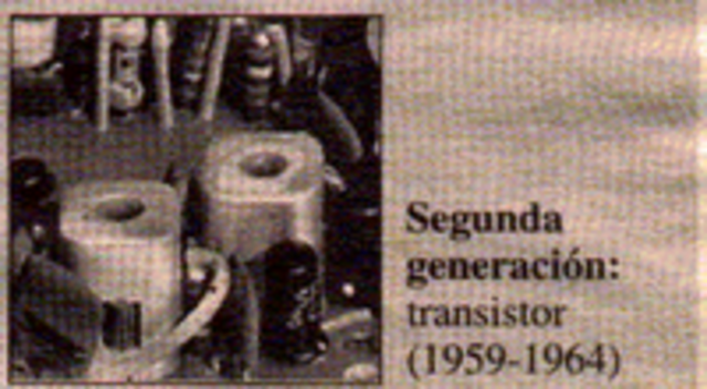 EVOLUCION DE LAS COMPUTADORAS GENERACION 2