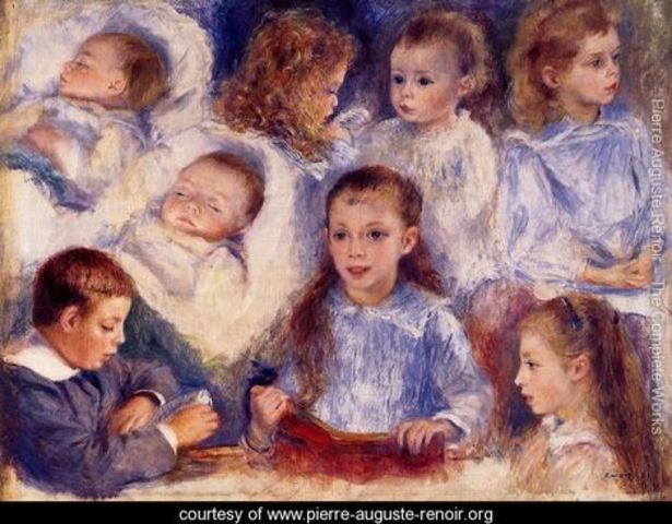 Studies of the Children of Paul Bearard