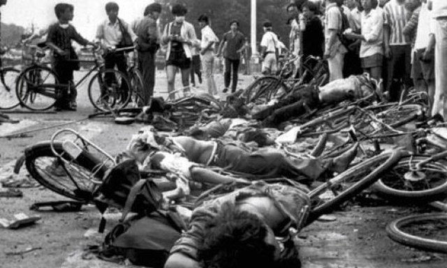 Students Massacred in China's Tiananmen Square