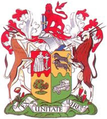 Uinon of South Africa was set