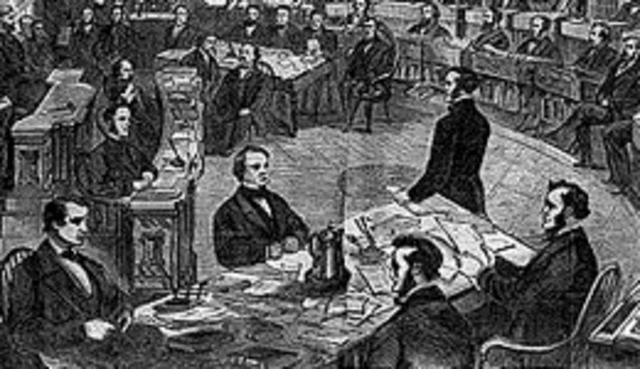 President Andrew Johnson Impeached