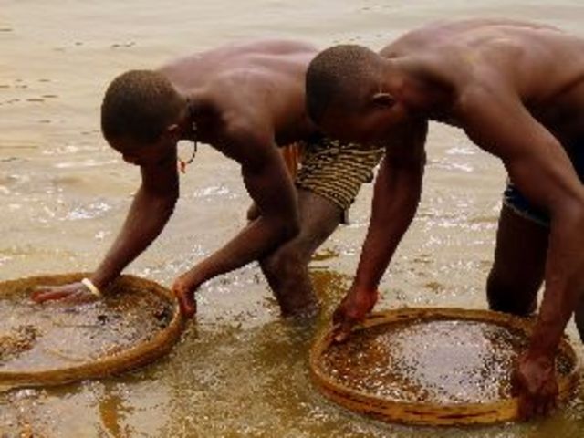 Diamonds first discovered