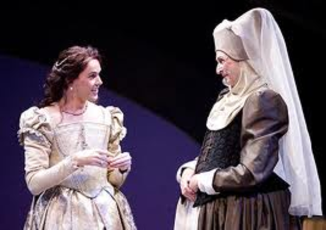 The nurse arrives, but Juliet is upset that she took so long.