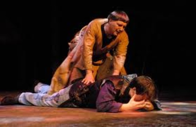 Friar Lawrence tells Romeo that he has been banished, and the nurse comes to bring Romeo to Juliet.