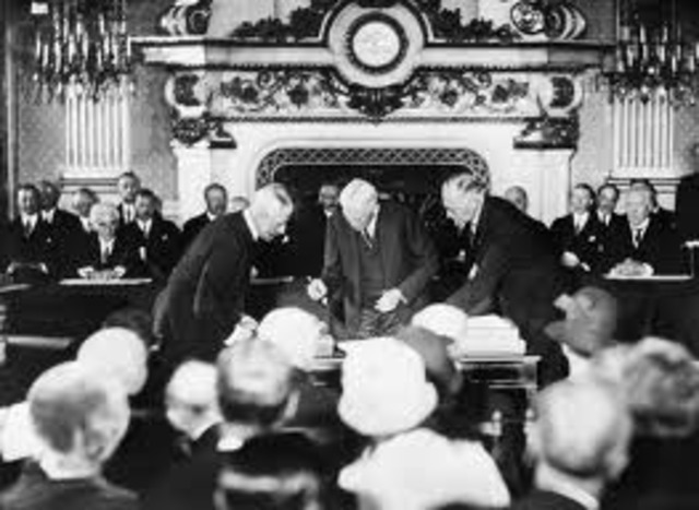 Kellogg-Briand Pact Signed