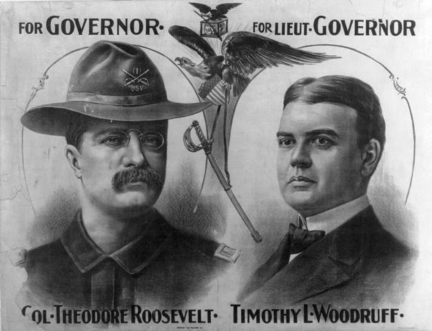 Becomes Governor of New York