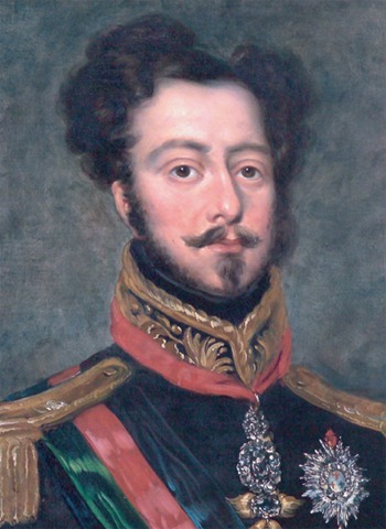 D. João VI nomeia D. Pedro regente e seu lugar-tenente no Brasil.