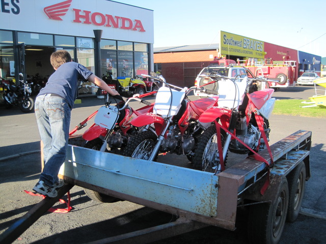 Learnt the feeling of getting a motorbike