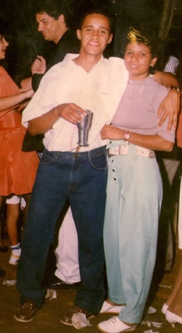 Meus pais começaram a namorar