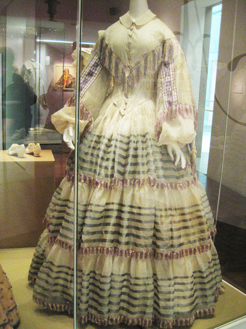 Dresses in the 1850s