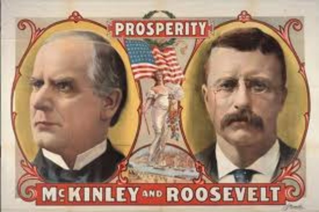 McKinley is Assassinated: Roosevelt becomes President